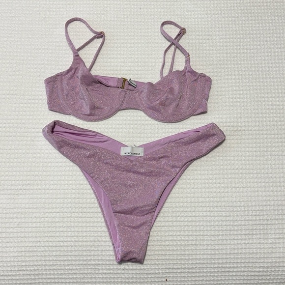 WeWoreWhat Lavender Bikini Set - Picture 4 of 5